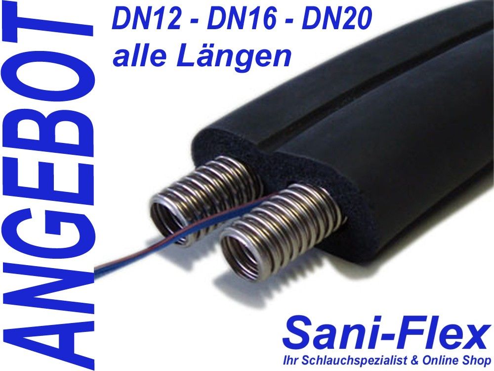 ANGEBOT für Solarrohr / Solarleitung, DN16, DN20, Sonderanfertigung