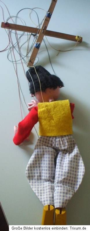 Original Pelham Marionette,Mann mit Zylinder,top