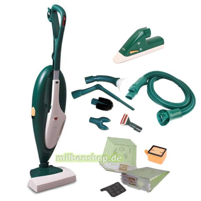 Vorwerk Kobold 135 + EB 351/F + PB 412+ gr. Zubehör/140