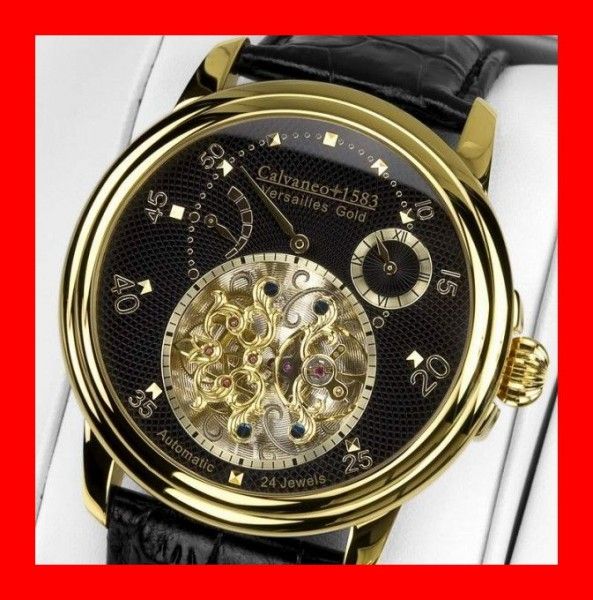 Calvaneo 1583 VERSAILLES GOLD TOURBILLON STYLE UHR