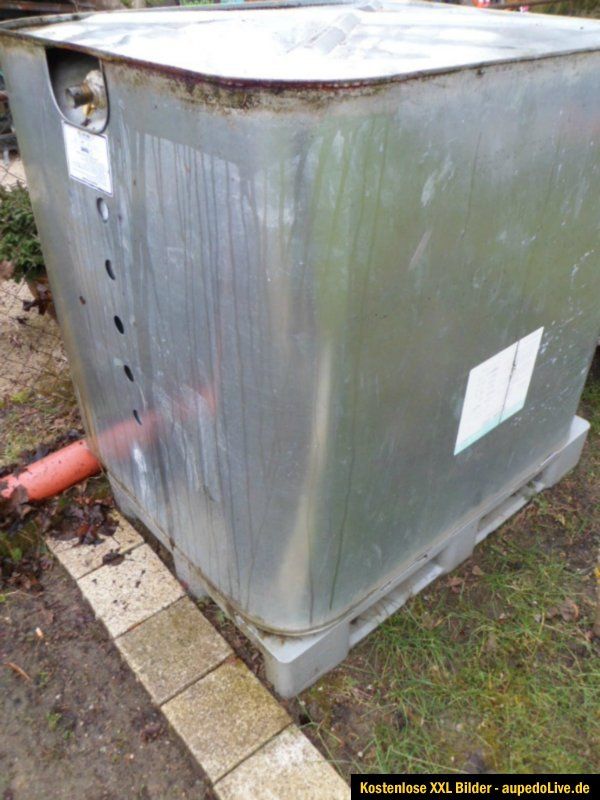 1000 Liter Wasserfass Wassertank Regentonne Tank Fass Tonnen