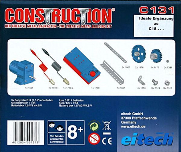 Eitech Construction Mini Getriebe Set C 131