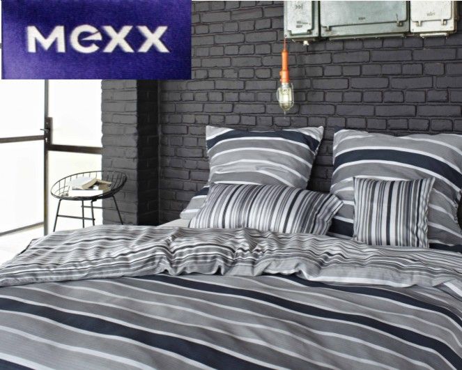 Mexx New York Bettwäsche Mako Satin Bettbezug 135/200cm