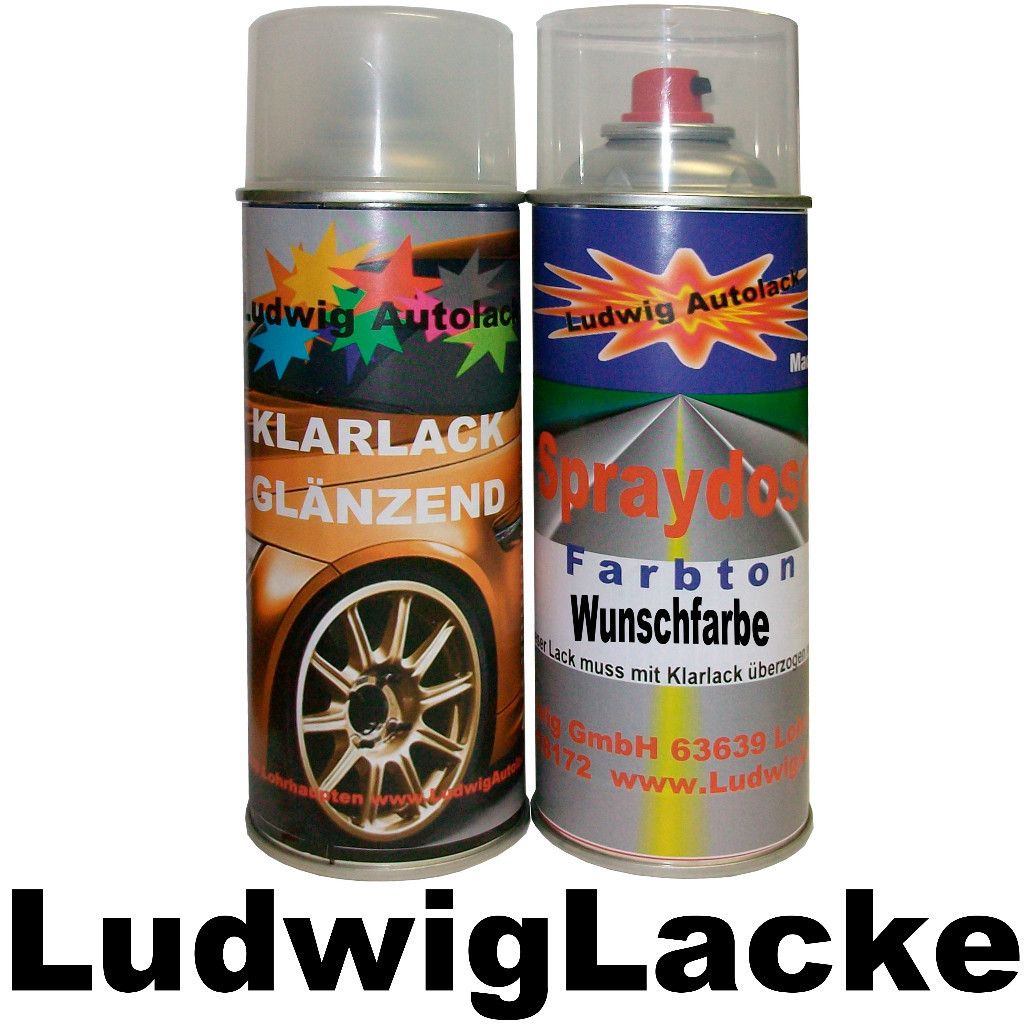 1x Autolack 1xKlarlack je400ml OPEL 149 Yukonsilber Metallic