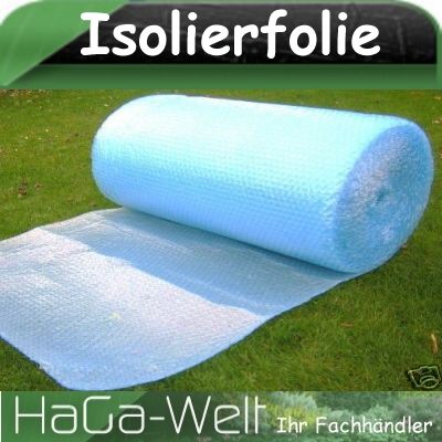 37m² ISOLIERFOLIE Thermofolie Winterschutz Folie Noppenfolie