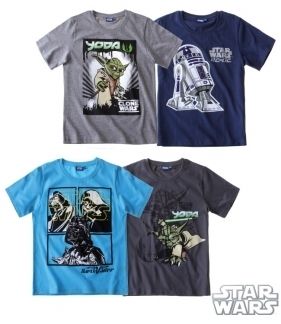 STAR WARS T SHIRT mit Frontmotiv Gr. 116/122   152/158