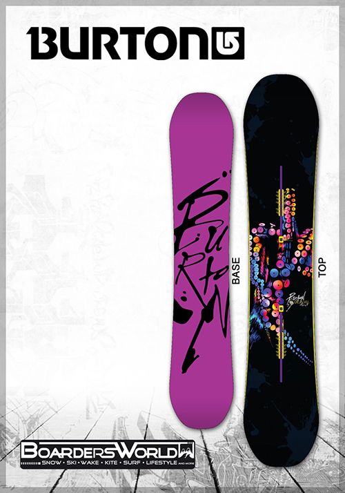 2013 Damen Snowboard BURTON DEJA VU Flying V 149 cm on PopScreen