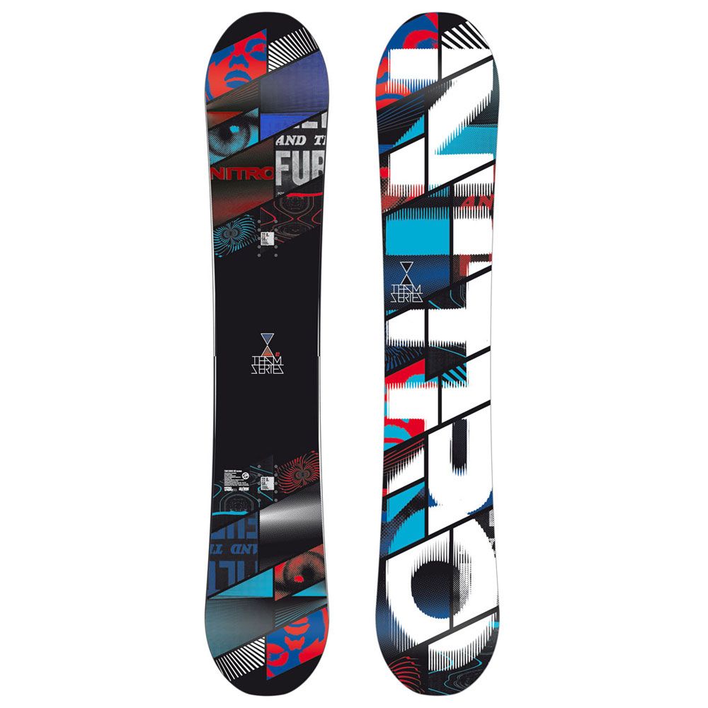 Nitro Team Series Gullwing Camber Snowboard (162cm Wide) 2012