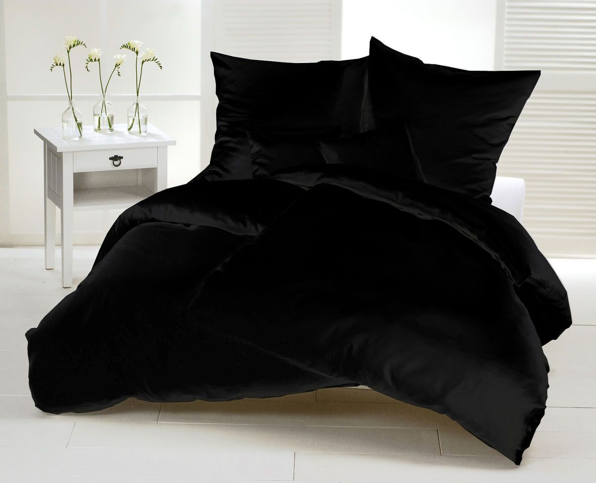  155x220 Flanell 220cm Schwarz Ubergroesse 155cm Winter 155 x 220