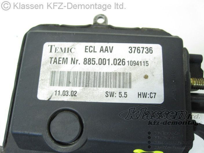 Lüftermotor Steuergerät Mercedes M KLASSE ML W163