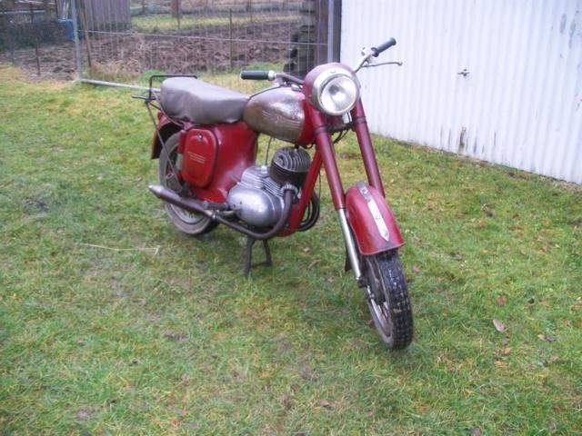 Jawa 175, Baujahr 1960, Motor top