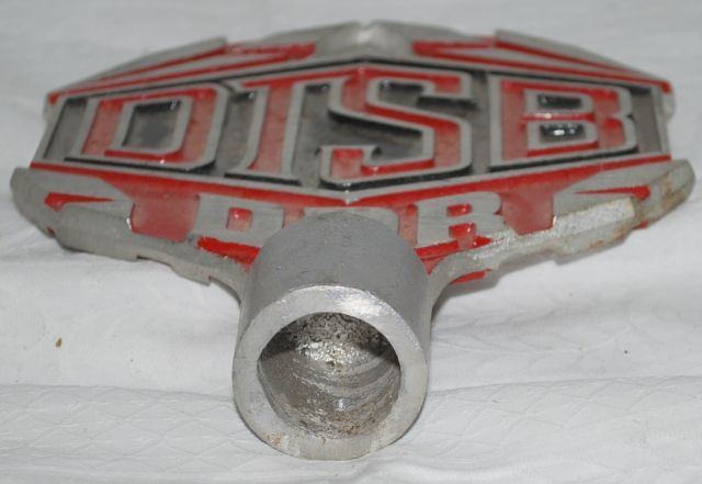 E177/ alte DDR Sport DTSB Metall Fahnenspitze Fahnenaufstecker