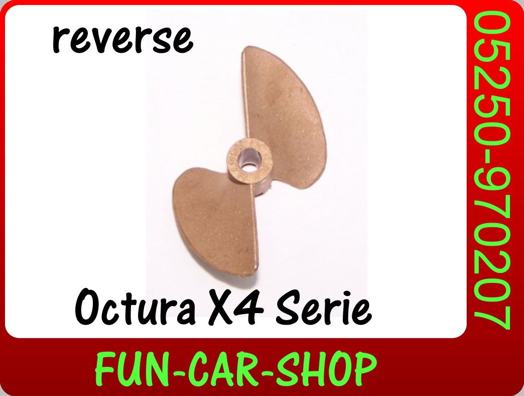 Propeller X447r Octura reverse 3/16 Dog Drive