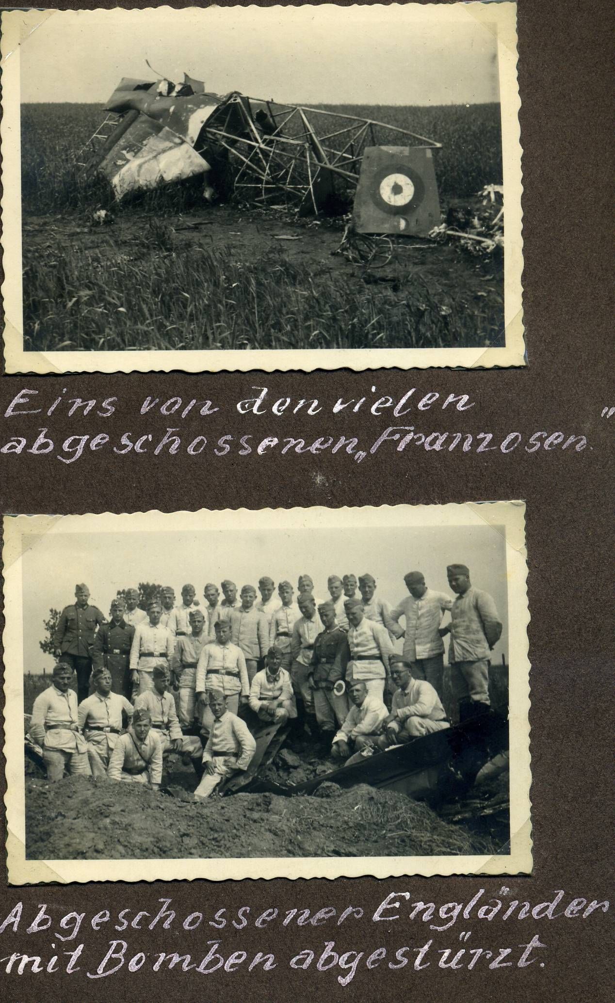 Fotoalbum Holland Frankreich Panzer Char B1 Flugzeuge Ju 52 SdKfz