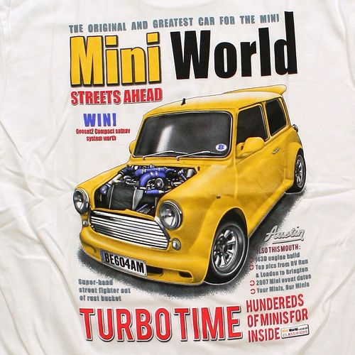 MINI COPPER T SHIRT AUSTIN AMC BMC S LEYLAND GR.M