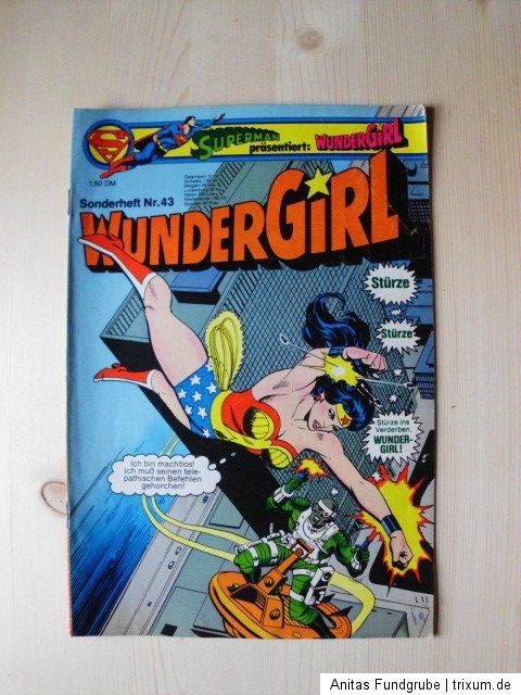 SUPERMAN präsentiert WUNDERGIRL Sonderheft Nr. 43 EHAPA