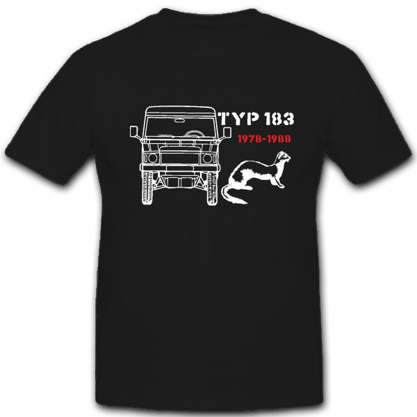 Typ 183 BW Bundeswehr Geländewagen T Shirt *4389