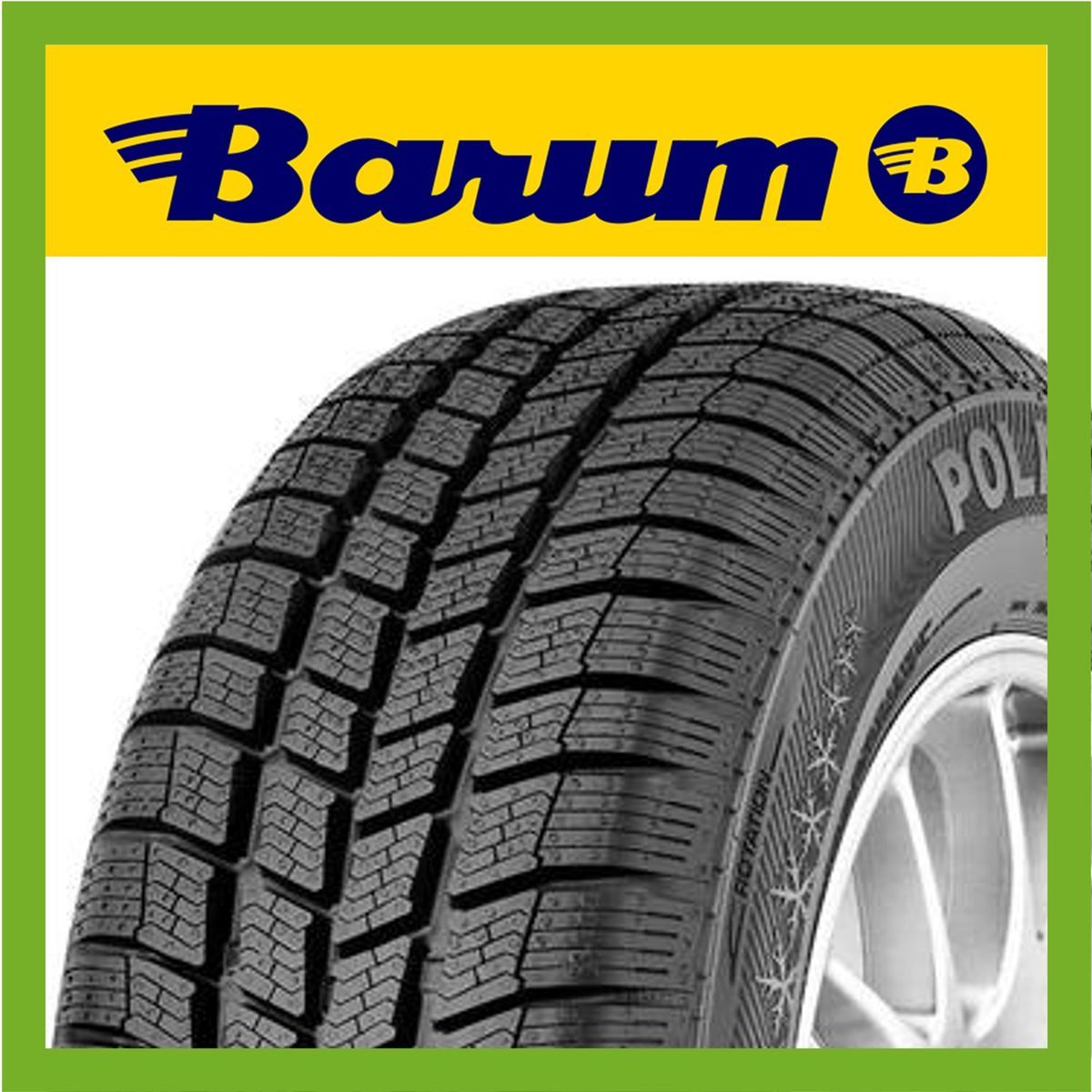 WINTERREIFEN BARUM 195/55 R15 85H Polaris 3   TOP NEUREIFEN Pkw Reifen