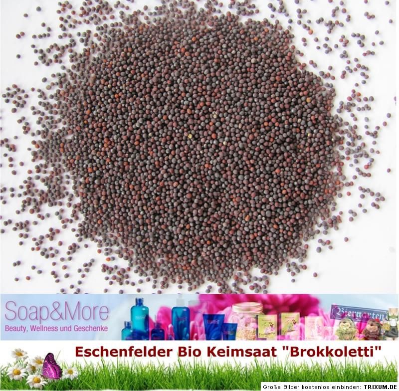 Eschenfelder Bio Keimsaat Brokkoletti Keimsprossen 100g Brokkoli