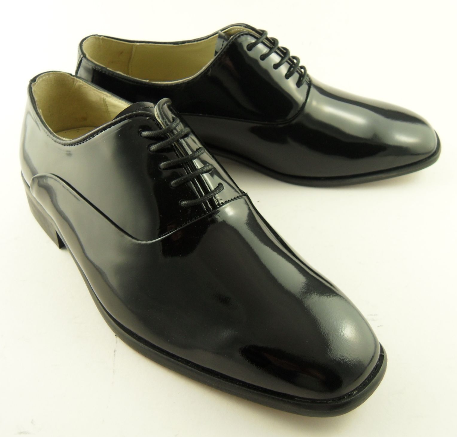 Mens MONTECATINI Patent Leather Formal Dress Shiny Dinner Suit Shoes