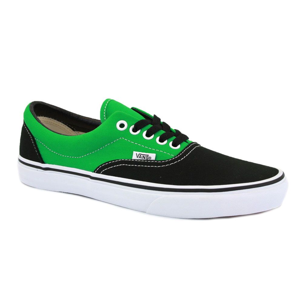 Vans 2 Tone Era QFK62D Herren Schnür Schuh Turnschuhe Schwarz