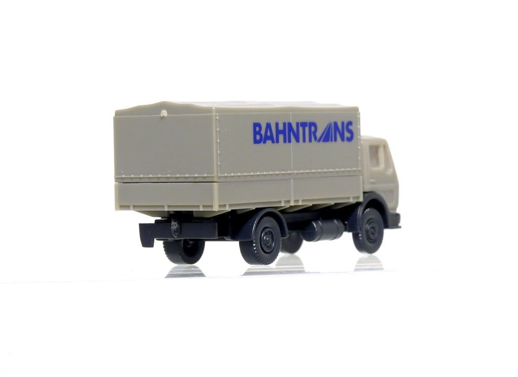 Wiking Spur N Bahntrans Mercedes / MB LKW mit Plane