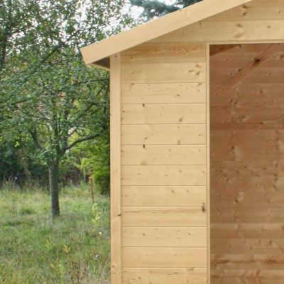 GARTENHAUS GERÄTEHAUS GERÄTESCHUPPEN HOLZ BLOCKHAUS SCHUPPEN