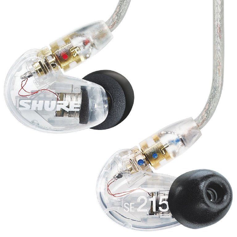 SHURE SE215 CL Kopfhörer Transparent Clear Ohrhörer SE 215