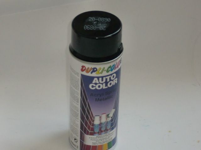 DUPLI Autolack Lackspray MERCEDES 199 BLAUSCHWARZ 400ml l€27,48 20