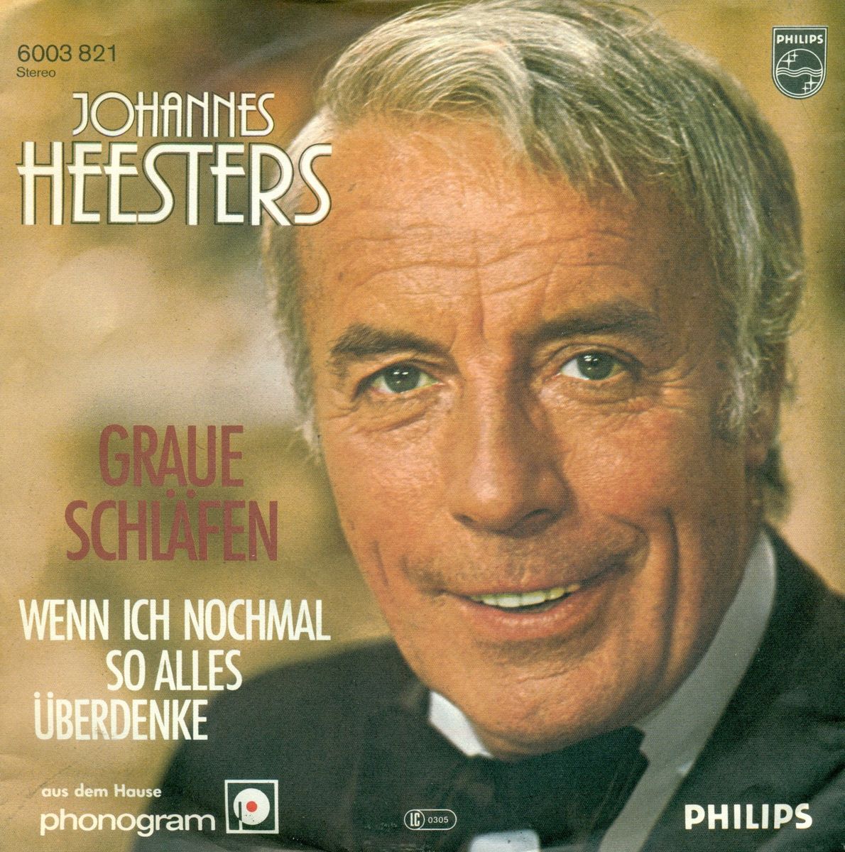 JOHANNES HEESTERS   GRAUE SCHLÄFEN / WENN ICH NOCHMAL SO ALLES7