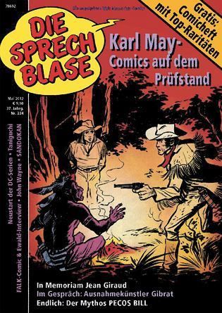 Sprechblase 224 / Jean Giraud / Karl May / Sandokan / Falk / Pecos