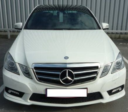 W212 Mercedes E sportgrill Kuehlergrill grill Schwarz Chrom AMG C207