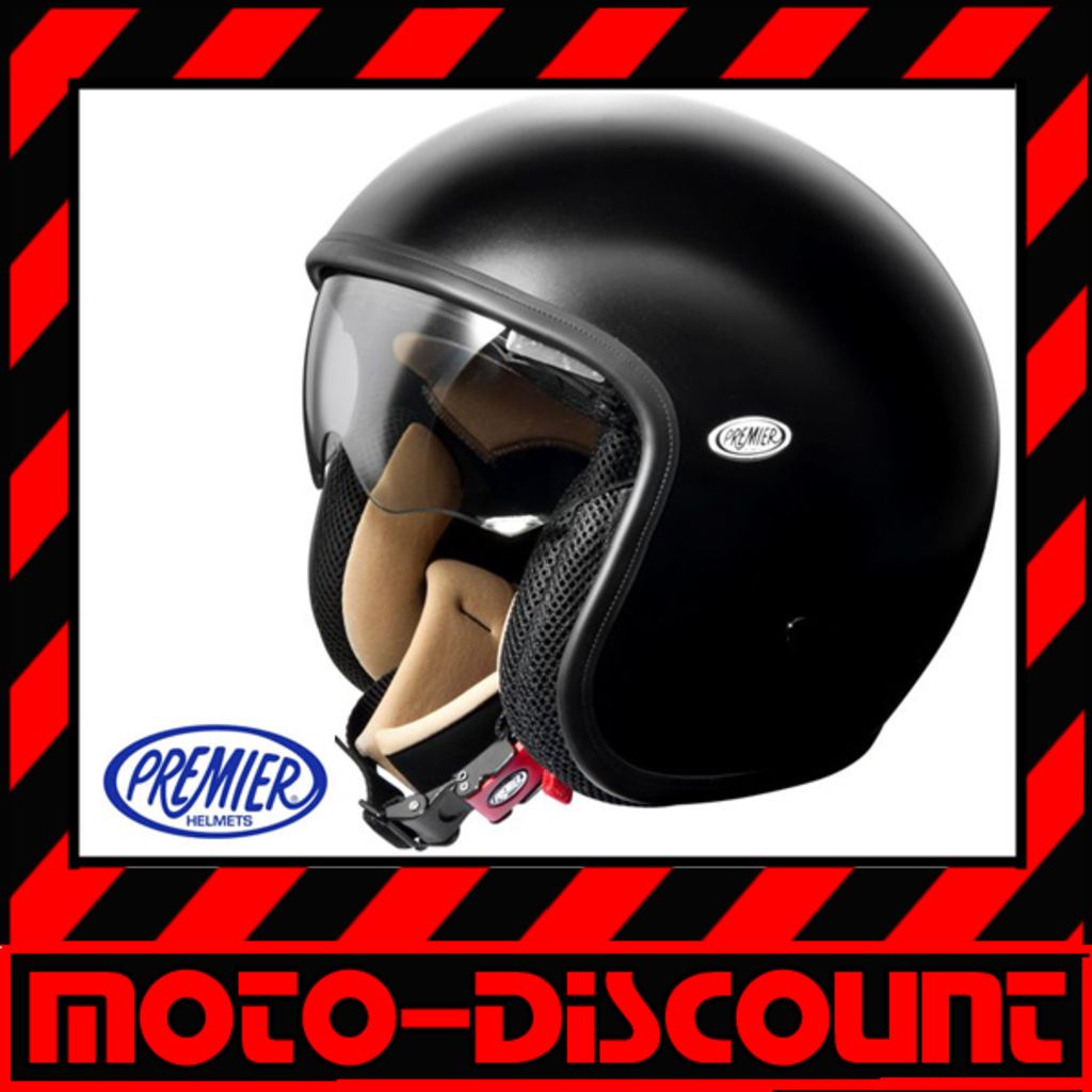 Helm Premier VINTAGE MONO *UPE 219,95 Farbe schwarzmatt Grösse M