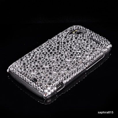 Bling Strass Handy Hülle Schutz Hülle cover + Folie für HTC