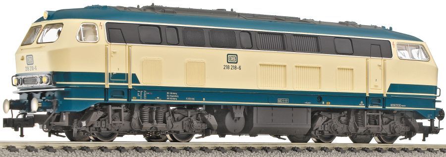 Fleischmann 423602 Diesellok BR 218 ozeanblau bei#30072