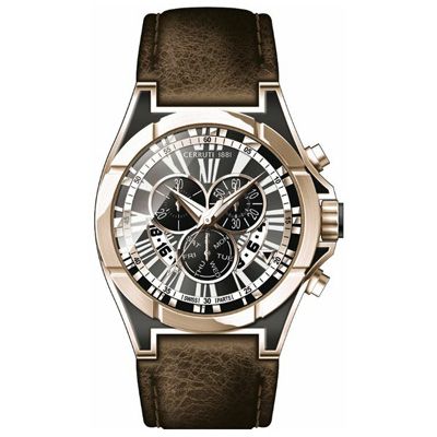 Cerruti 1881 CRA037P233G Herrenuhr Chronograph