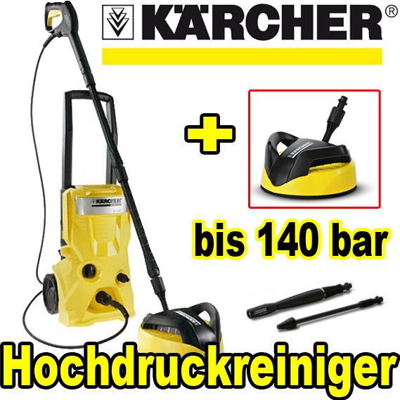 KARCHER HOCHDRUCKREINIGER K 5 520 T RACER 250 FLACHENREINIGER 140 bar