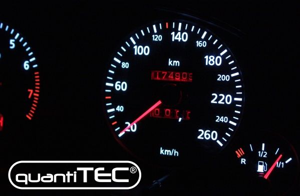 Plasmascheiben Audi 80 B4 260 km/h UN4 SCHWARZ WEISS