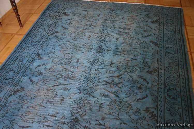 Vintage Teppiche Antik Handgeknüpft*Neu aus alt* Orient Teppiche/266
