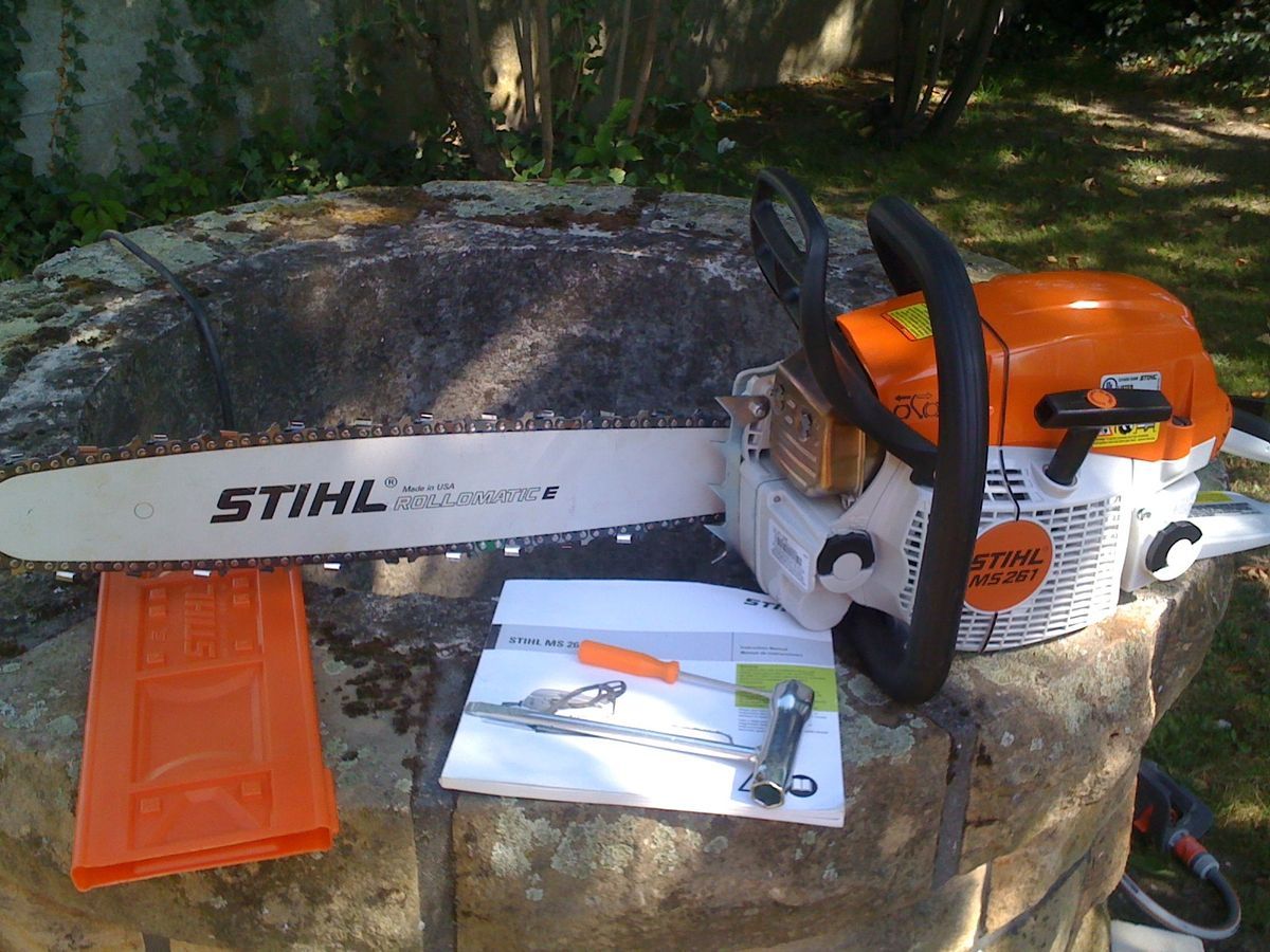 STIHL MOTORSÄGE MS 261 NEU 