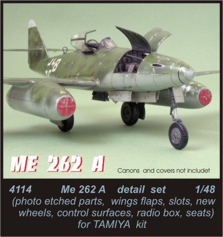 Me 262A Super Detail Set WWII Germany 148 CMK 4114