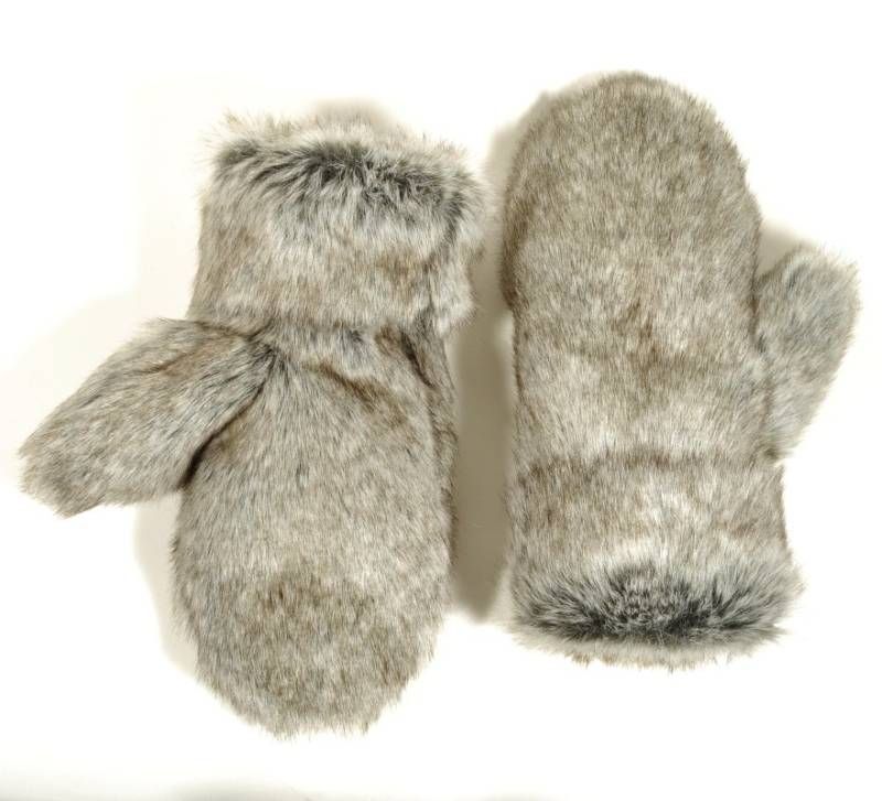 Kanninchen Fell HandSchuhe Faux Pelz Winterhandschuhe