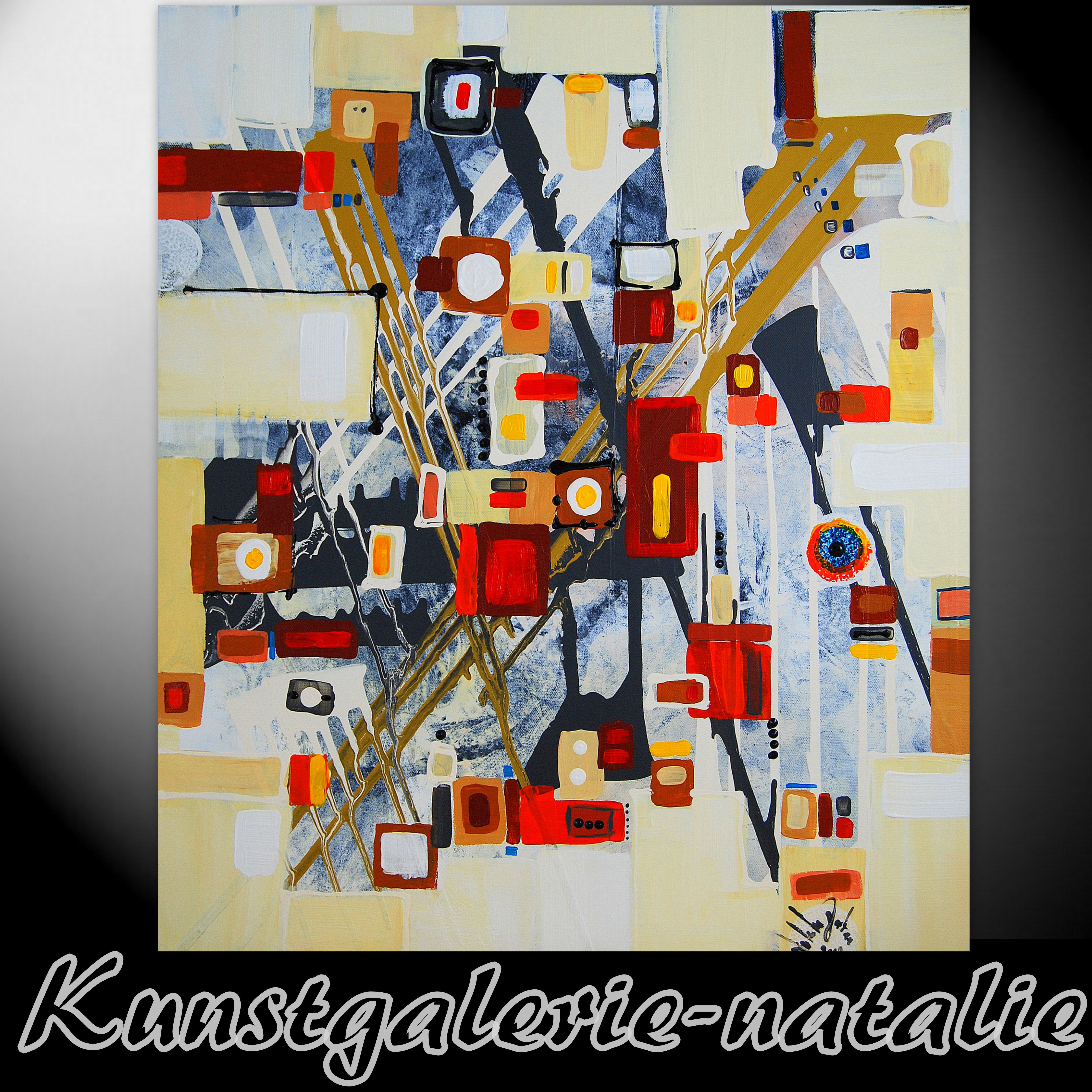 Kunstgalerie natalie Acrylbilder Abstrakt Gemälde Leinwand Bild Kunst