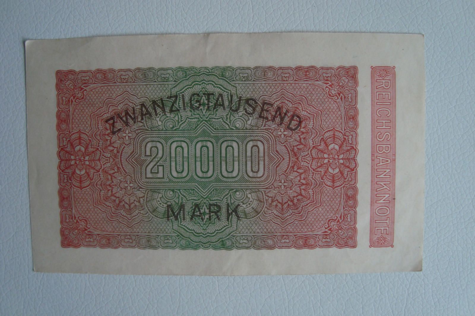 650) Reichsbanknote 20000 Mark Berlin 1923 KN 6stellig