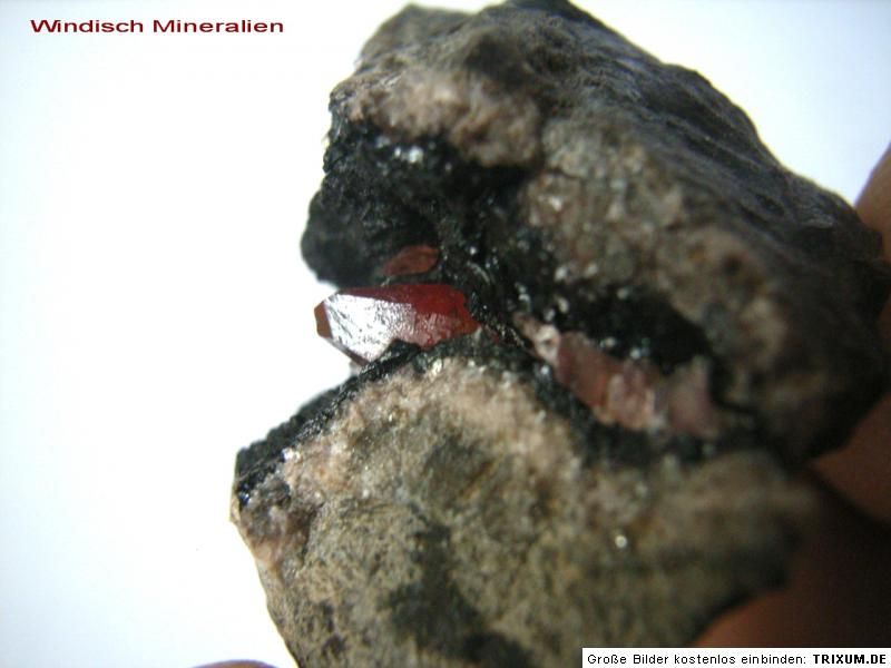 RHODOCHROSIT Kristall Stufe aus Peru 