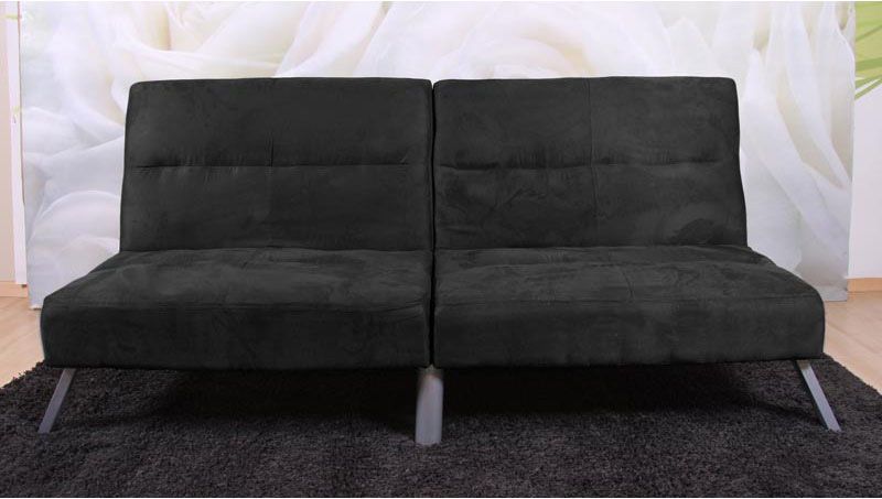 Darwin 3er Sofa Schlafsofa rot schwarz weiß bordeaux braun Kunstleder