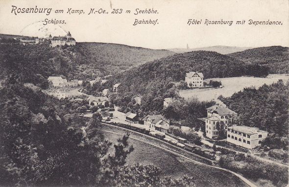 Rosenburg am Kamp, N. Oe., 263 m Seehöhe.1907