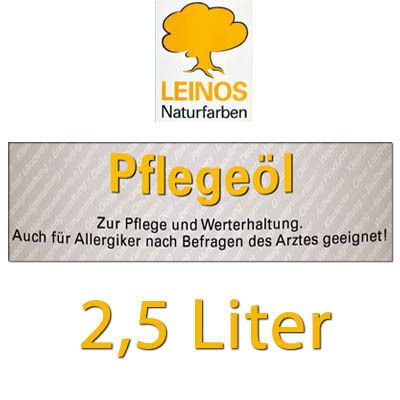 LEINOS Pflegeöl Nr. 285 * 2,5 Liter * Reinigungs  und Pflegeöl