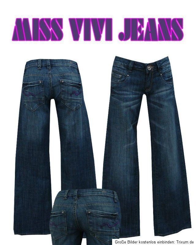 MISS VIVI  JEANS W26 Gr. 32  MISS VIVI  JEANS