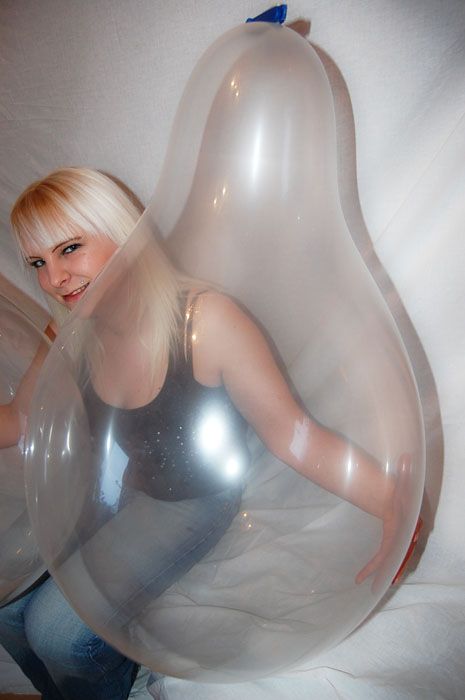 Qualatex 18 Weithalsballlons *KRISTALLKLAR*STUFFER*